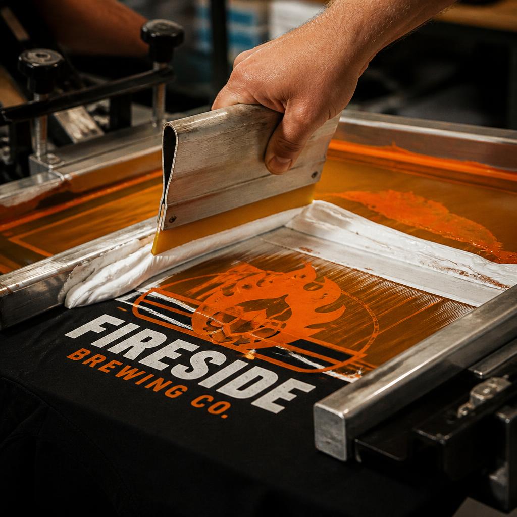 Screen Printing example